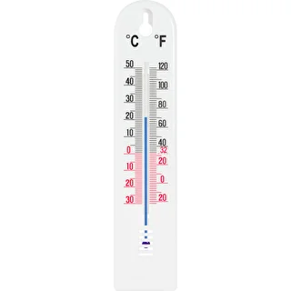 Θερμόμετρο γενικής χρήσης λευκό (-30°C έως +50°C) 20 cm