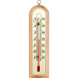 Θερμόμετρο δωματίου με χρυσή κλίμακα (-10°C έως +50°C) 16 cm