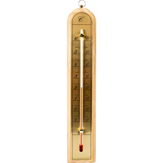 Θερμόμετρο δωματίου με χρυσή κλίμακα (-10°C έως +60°C) 28 cm ποικιλία