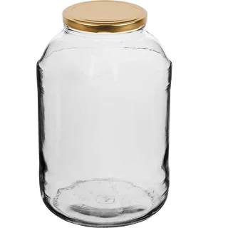 Βάζο 4 L με βιδωτό καπάκι ø 100