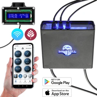 Σετ hawkSTILL Wi-Fi IQ – θερμόμετρο απόσταξης με Wi-Fi και οθόνη