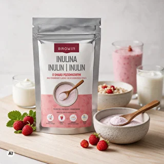Ινουλίνη με γεύση αγριοφράουλας, 100 g – photo 4