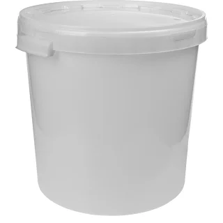 Δοχείο ζύμωσης 30 L, σε λευκό χρώμα με 2 υδατοπαγίδες ζύμωσης