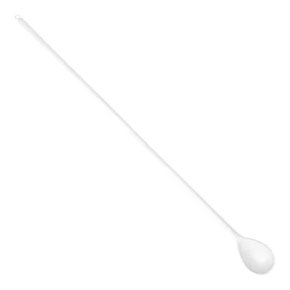 Λευκή πλαστική κουτάλα 70 cm