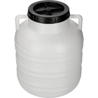 Βαρέλι ζύμωσης 20 L - λευκό, με χειρολαβές