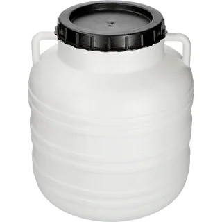 Βαρέλι για τουρσί 30 L - λευκό, με χειρολαβές