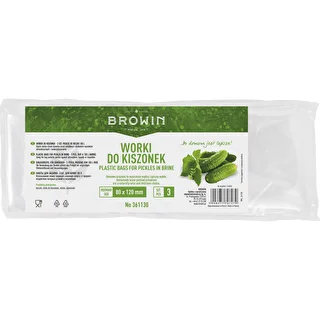 Σακούλες για τουρσιά - για βαρέλι 130 L - 3 τεμ.