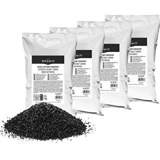 Ενεργός άνθρακας καρύδας 1 kg x 4 - σετ