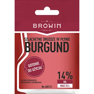 Μαγιά κρασιού Burgund χωρίς πολλαπλασιασμό, 20 ml