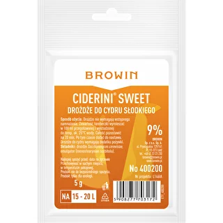 Ζύμες για μηλίτη Ciderini Sweet, 5 g