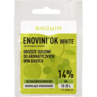 Enovini® OK WHITE - οινικές ζύμες που μειώνουν την οξύτητα 7 g
