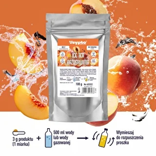 VSYPTO με γεύση Ice Tea Ροδάκινο, 100 g – photo 2