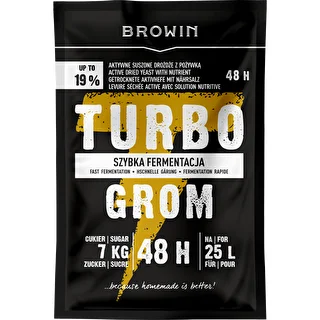 Ζύμη οινοπνευματοποιίας Turbo Grom 48h
