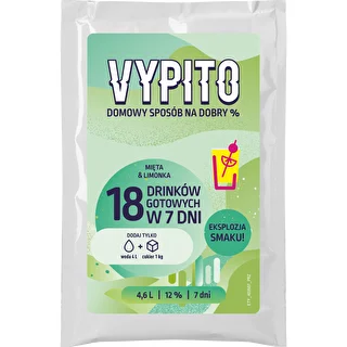 VYPITO 12%, φακελάκι για 18 ποτά – Μέντα-Λάιμ, 126g
