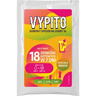 VYPITO 12%, φακελάκι για 18 κοκτέιλ – Multitropic, 126g