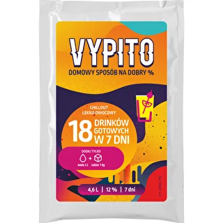 VYPITO 12%, φακελάκι για 18 ποτά - Chillout ελαφρώς φρουτώδες, 126 g