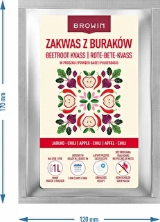 Ζύμωση παντζαριού σε σκόνη, μήλο - τσίλι, 36 g – photo 3