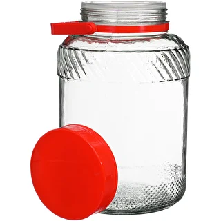 Βάζο 3 L με πλαστικό καπάκι