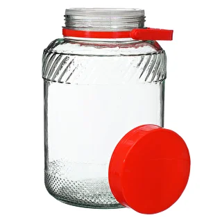 Βάζο 5 L με πλαστικό καπάκι