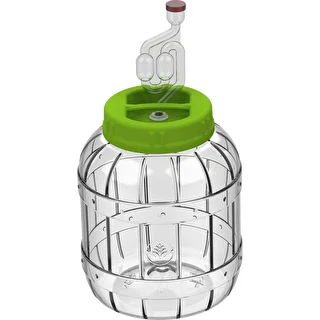Άθραυστο βάζο για ζύμωση, 3 L