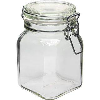 Βάζο Comfort 750 ml, τετράγωνο, με αεροστεγές κλείσιμο