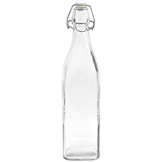 Τετράγωνο μπουκάλι με ερμητικό κλείσιμο 0,5 L
