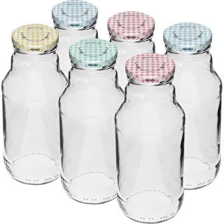 Μπουκάλι TO για χυμό 330 ml με πώμα φ 43 - 6 τεμ.