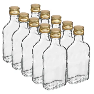 Μπουκάλι για λικέρ φλασκί με βιδωτό πώμα 200 ml 10 τεμ