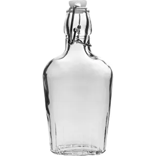 Μπουκάλι τύπου φλασκί 250 ml με ερμητικό κλείσιμο