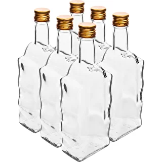 Μπουκάλι Klasztorna 500 ml, με λευκό βιδωτό πώμα - 6 τεμ.
