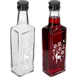 Μπουκάλι Συνταγή, 250 ml με βιδωτό καπάκι - Χριστουγεννιάτικος Τάρανδος – photo 3