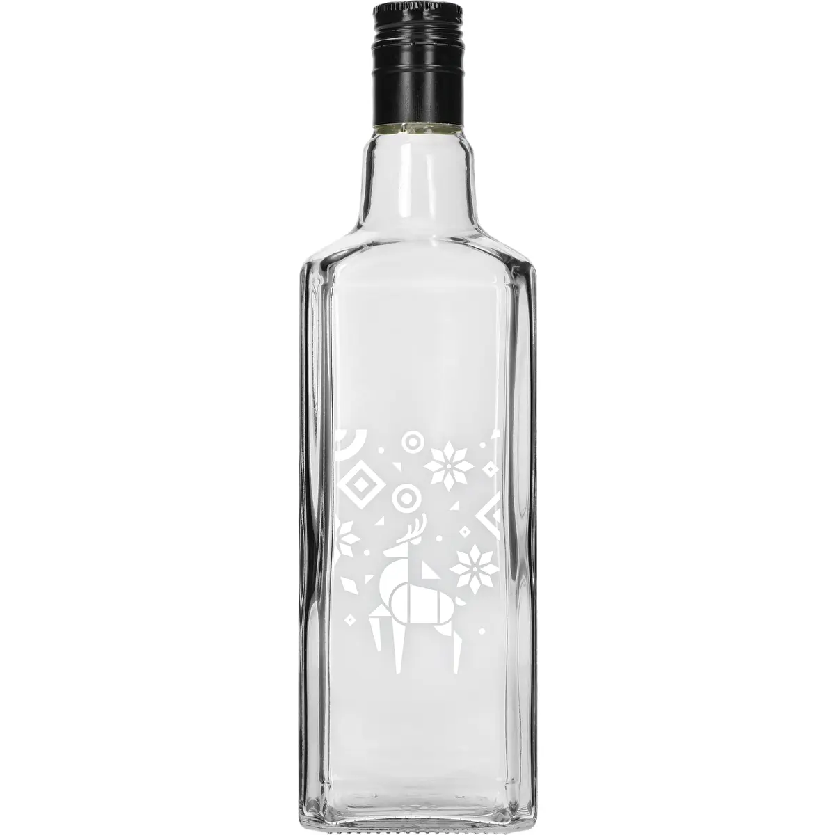 Φιάλη Tynktura, 500 ml με βιδωτό καπάκι - Χριστουγεννιάτικος Τάρανδος