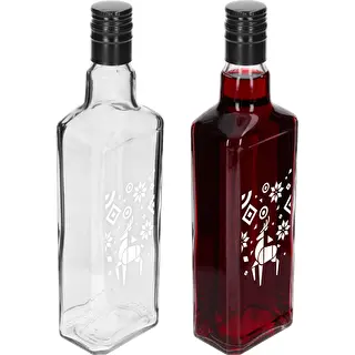 Φιάλη Tynktura, 500 ml με βιδωτό καπάκι - Χριστουγεννιάτικος Τάρανδος – photo 3