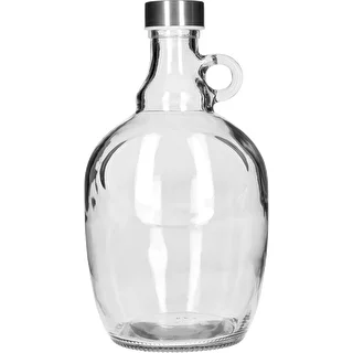 Νταμιτζάνα Dama 1,5 L, με μεταλλικό καπάκι Ø 43 mm και λαβή