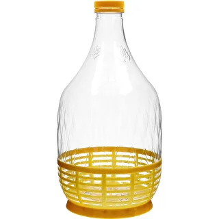 Νταμιτζάνα Dama 5 L PET, με βιδωτό καπάκι και καλάθι