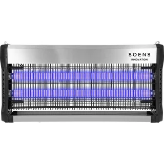 Εντομοπαγίδα UVA 40 W, ασημί