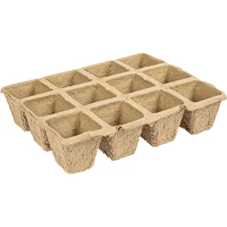 Χάρτινες γλάστρες 4,5 x 5 x 4,5, σετ 5 τεμ.