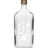 Μπουκάλι τύπου φλασκί 500 ml με βιδωτό καπάκι και εκτύπωση «Φρούτα», σχέδιο 2 - 13 