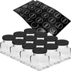 Σετ 12 x βάζα 120 ml + 30 ετικέτες για την επισήμανση μπαχαρικών ['αυτοκόλλητα για μπαχαρικά', ' ετικέτες για βάζα', ' ετικέτες για δοχεία', ' αυτοκόλλητα για δοχεία μπαχαρικών', ' αυτοκόλλητα για βότανα', ' μαύρα αυτοκόλλητα για μπαχαρικά', ' αυτοκόλλητες ετικέτες για μπαχαρικά', ' αυτοκόλλητα για βάζα', ' βάζα', ' μικρά βάζα', ' βαζάκι', ' γυάλινο βάζο', ' γυάλινα βάζα', ' βάζο με βιδωτό καπάκι', ' βάζα για μπαχαρικά', ' βάζο για βότανα', ' βάζο 120 ml']
