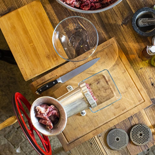 2 σε 1 Κρεατομηχανή, γεμιστικό λουκάνικων #32 - 4