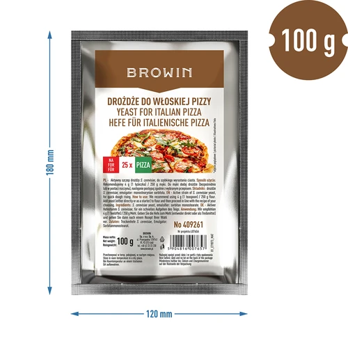 Ξηρή μαγιά για ιταλική πίτσα - 100 g - 3