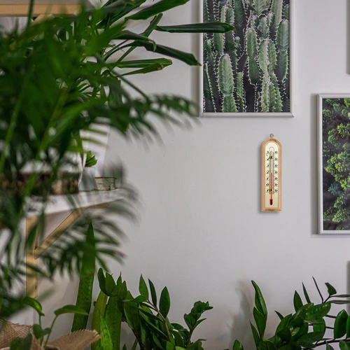 Θερμόμετρο δωματίου με χρυσή κλίμακα (-10°C έως +50°C) 16 cm - 5