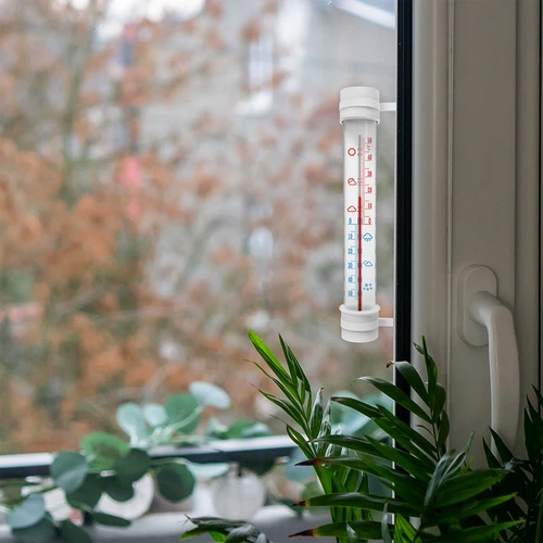 Θερμόμετρο εξωτερικού χώρου (-50°C έως +50°C) 23 cm, μίξ, πολωνικής παραγωγής - 6