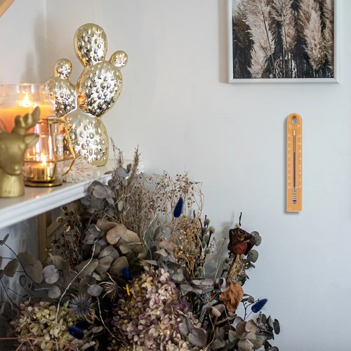 Θερμόμετρο γενικής χρήσης (-30 έως +50°C), 17 cm, ανοιχτό καφέ - 6