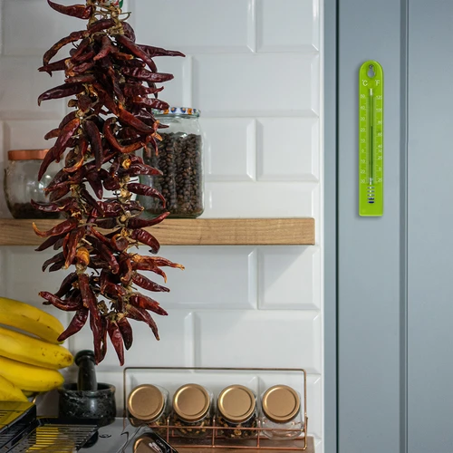 Θερμόμετρο γενικής χρήσης (-30 έως +50°C), 17 cm, πράσινο - 5