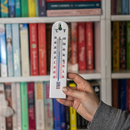 Θερμόμετρο γενικής χρήσης λευκό (-30°C έως +50°C) 20 cm - 3