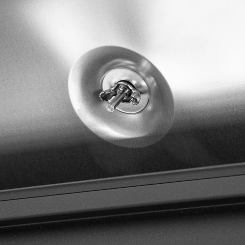 Θερμόμετρο για γκριλ και BBQ, από 50 έως +500°C, διμεταλλικό, 5,3cm - 5