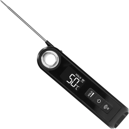 Θερμόμετρο κουζίνας υπερύθρων, συμπαγές, με αναδιπλούμενη ακίδα - 3