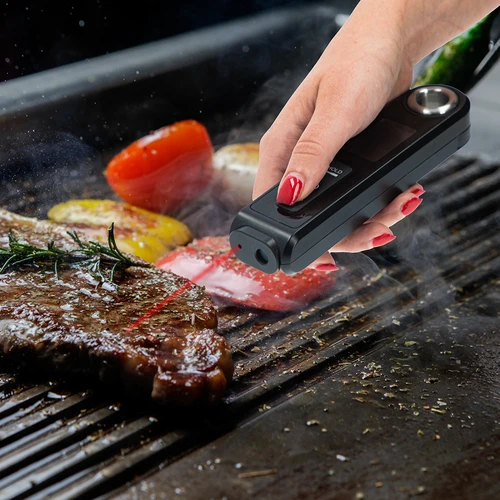 Θερμόμετρο κουζίνας υπερύθρων, συμπαγές, με αναδιπλούμενη ακίδα - 14