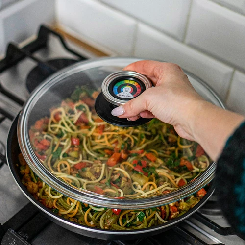 Θερμόμετρο-λαβή για καπάκι (0°C έως +120°C) Ø8,5 cm - 4